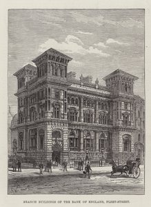 Branch Buildings of the Bank of England, Fleet-Street by Frank Watkins